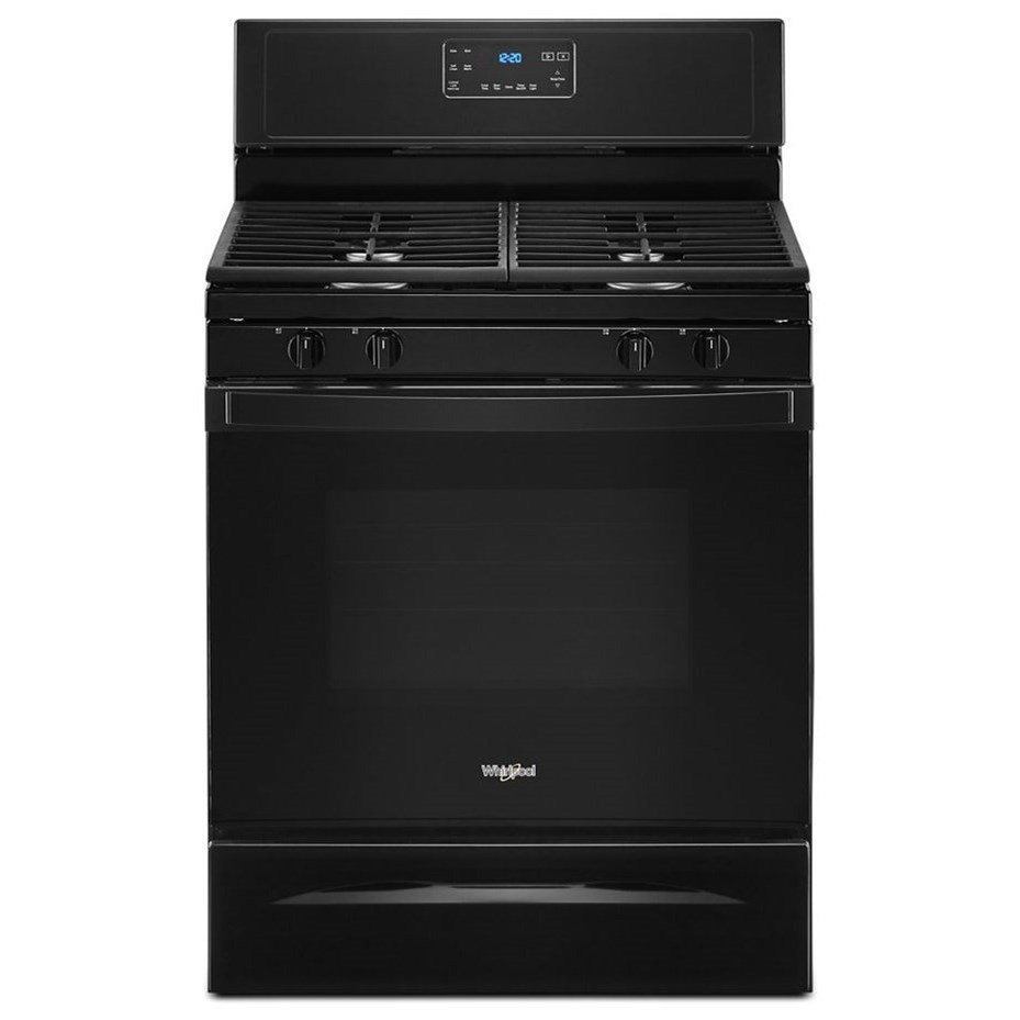 Whirlpool WFG515S0JB 5.0 cu. ft. Whirlpool® Gas Range with SpeedHeat